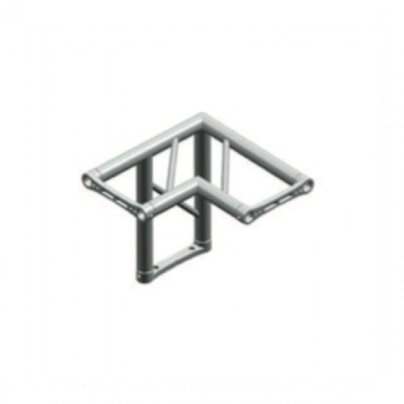 ST 3-way 90° left horizontal corner, flat section 25cm - LITEC LIT-FX25SAL3LP