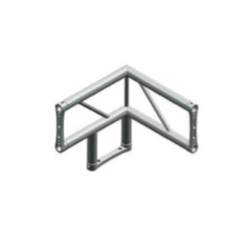ST 3-way 90° left vertical corner, flat sect. 25cm - LITEC LIT-FX25SAL3LV