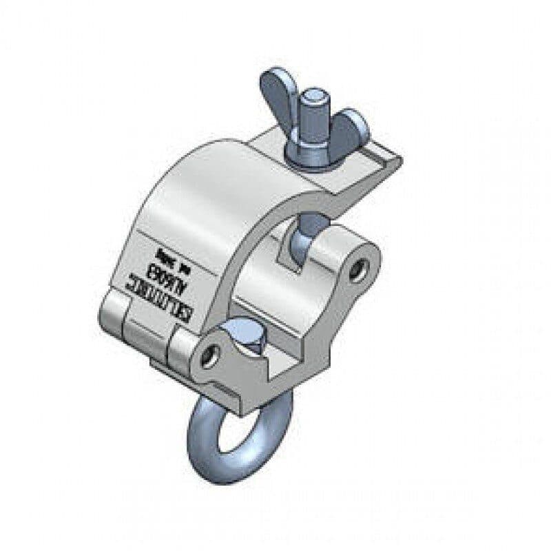 Morsetto truss tubo 60-63,5 mm dado farfalla M12 - LITEC LIT-HCL6303W034