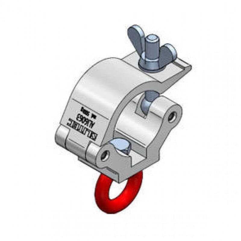Morsetto truss tubo 60-63,5 mm dado farfalla M12 - LITEC LIT-HCL6303W050