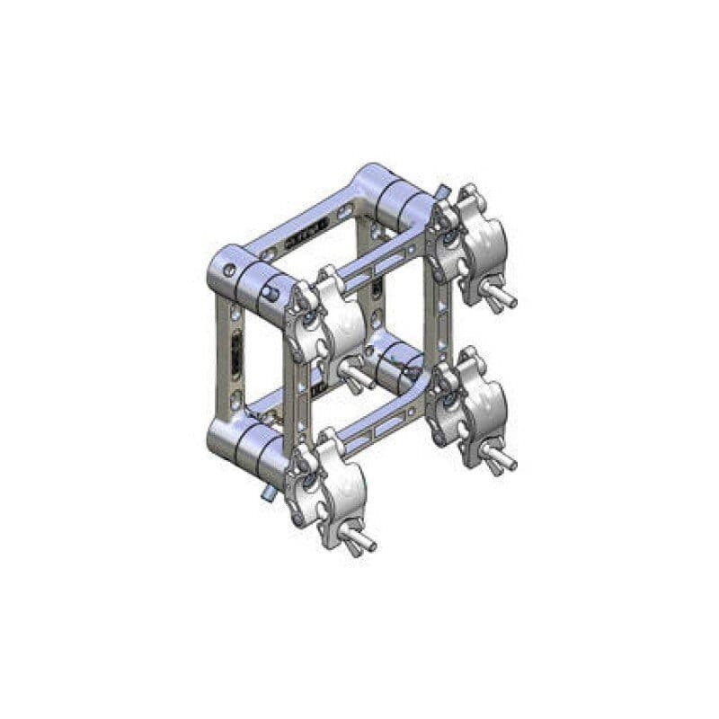 Standard swivel coupler sq. section 29 cm short - LITEC LIT-QH30SAACS