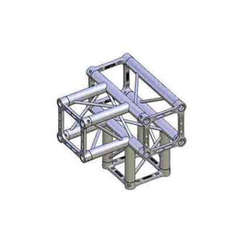 Truss coupler ST square section 25 cm 4-way T - LITEC LIT-QX25SAT4