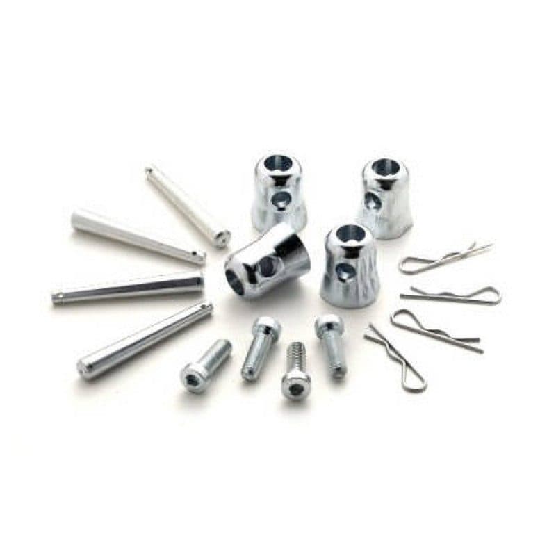 Set 4 mezzi spigot con vite per carrello TLU30S - LITEC LIT-QXKFCT