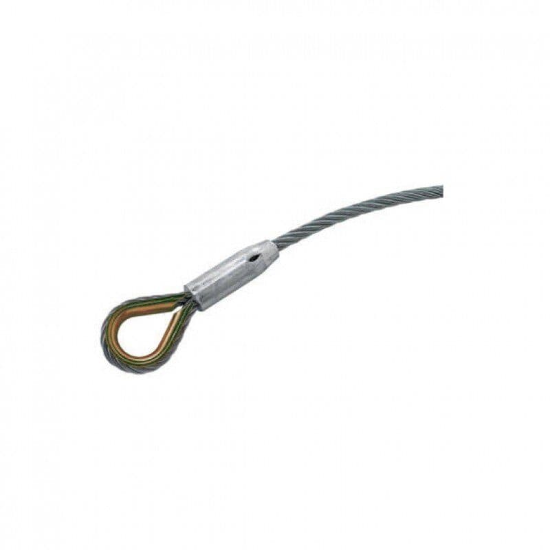 Tirante a fune d'acciaio redancia marrone 14mm 2t 10m - LITEC LIT-RGSW21000