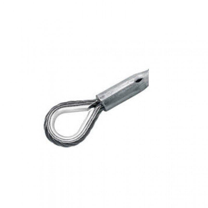 Tirante a fune d'acciaio redancia bianca 14mm 2t 3m - LITEC LIT-RGSW2300