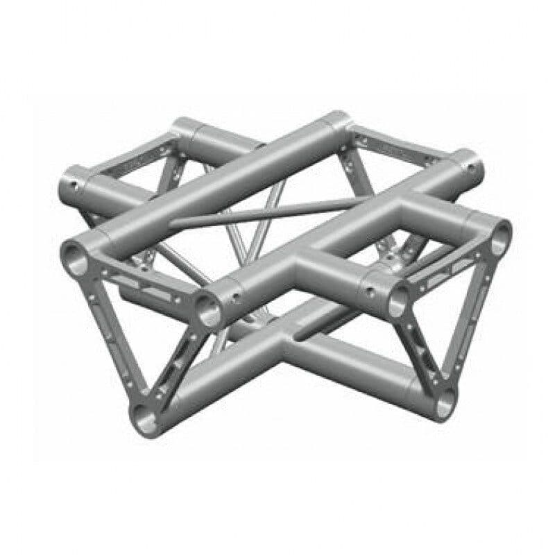 Raccordo ST sezione triangolare 25cm 4 vie - LITEC LIT-TX25SAX4