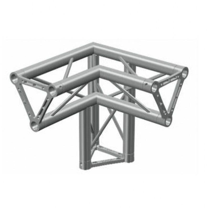 ST corner triangular section 29 cm, 3-way 90° left - LITEC LIT-TX30SAL3L