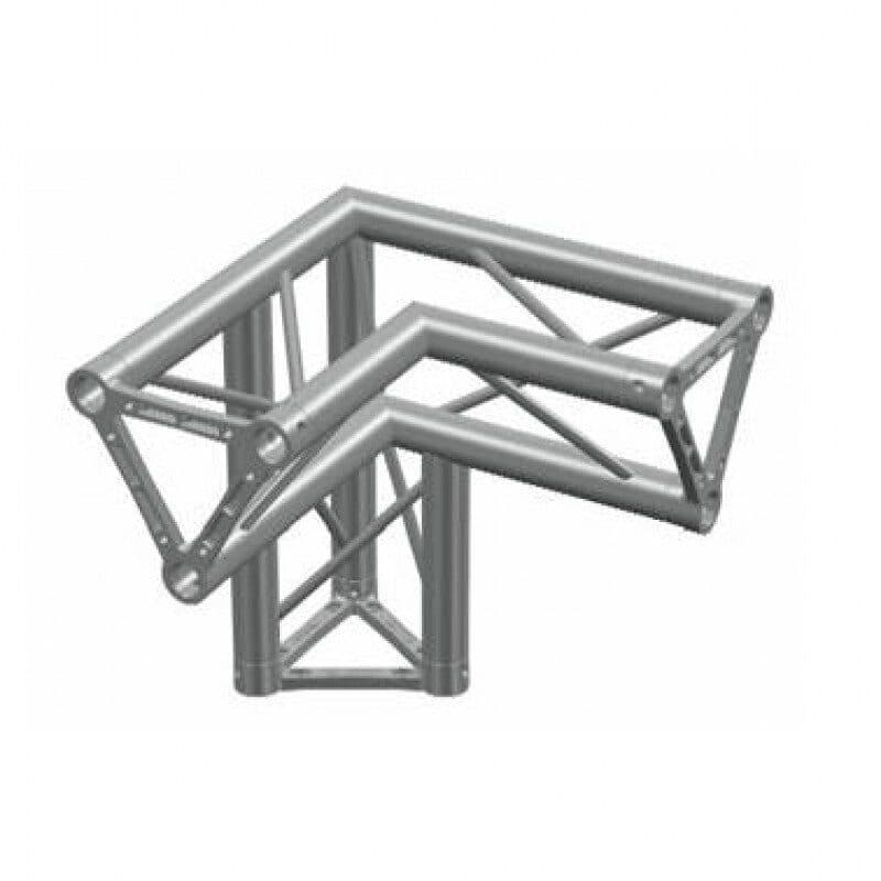 ST corner triangular section 29 cm, 3-way 90° right - LITEC LIT-TX30SAL3R