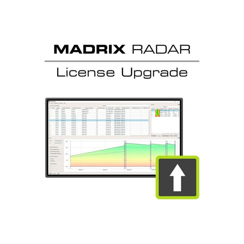 Aggiornamento licenza RADAR Fusion small a Fusion large - MADRIX MAD-IA-SW-005055