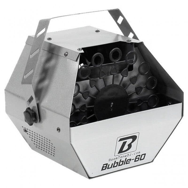 Macchina bolle 16 anelli serbatoio 0,75 L corpo metallo - Boomtone DJ MSC-BOOBUBBLE60V2
