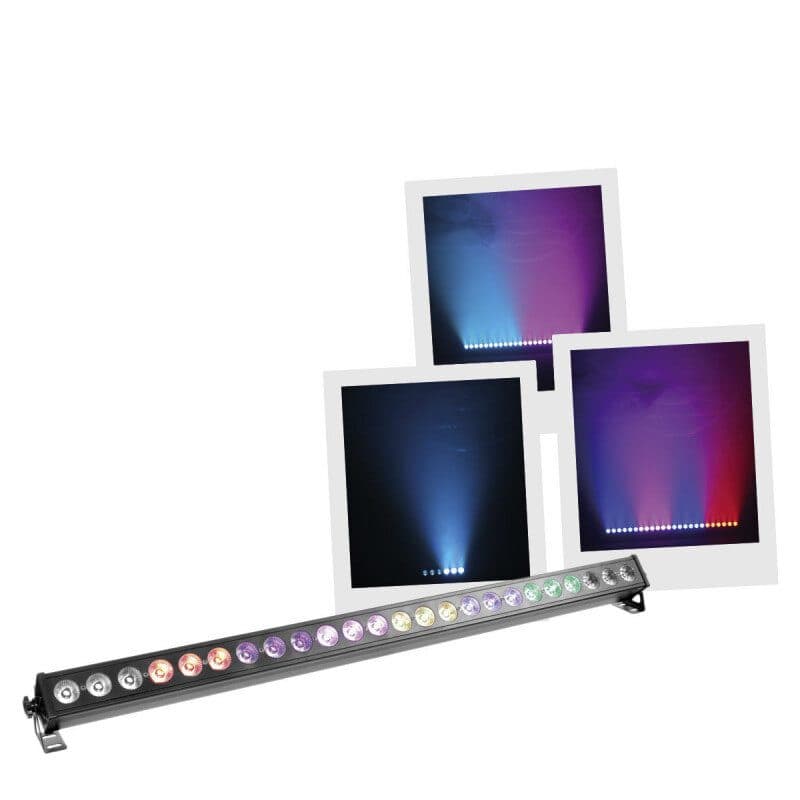 Barra LED RGB ColorPix 24x3W 8 gruppi pixel - BOOMTONE DJ MSC-BOOCOLORPIX24X3WRGB