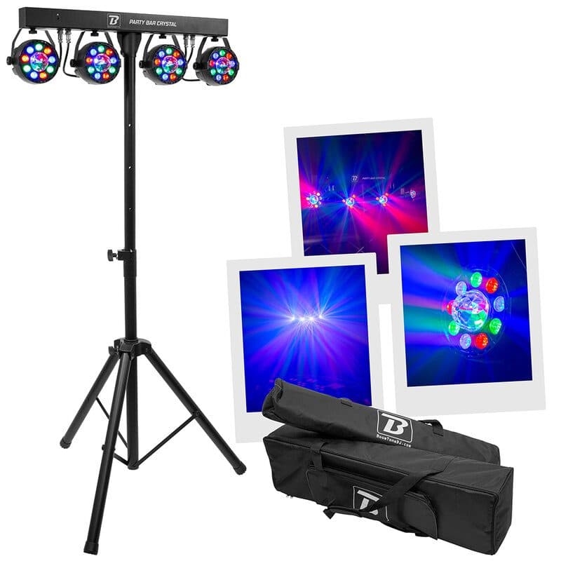 Barra effetti Party Bar Crystal MKII RGBW 60cm treppiede - BOOMTONE DJ MSC-BOOPARTYBARCRYSTALMK