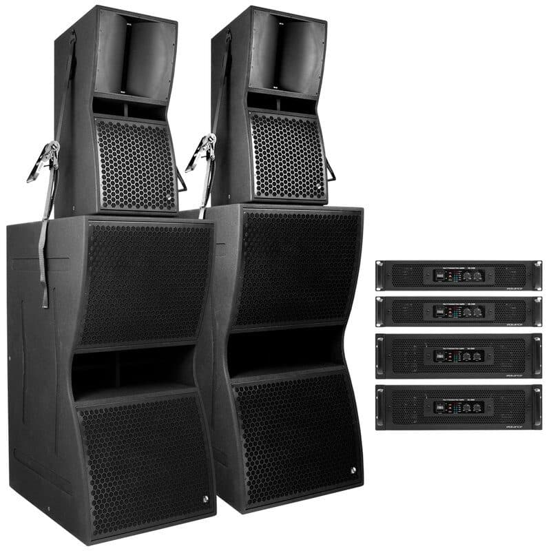 Sistema PA passivo 7600W outdoor sub 21" sat 15" - ELOKANCE OS SYSTEM