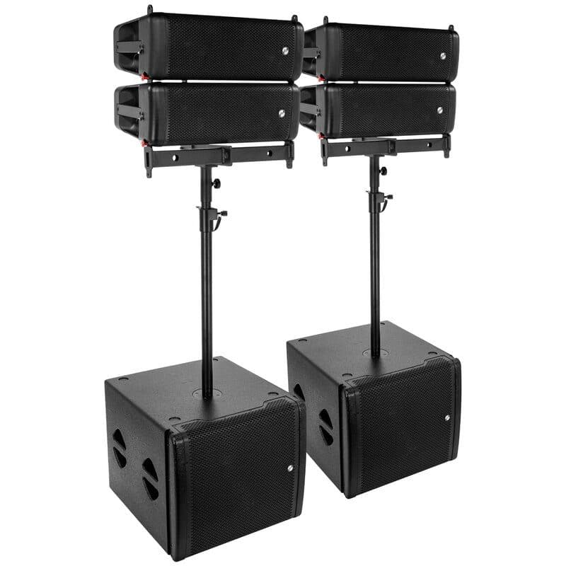 Sistema line array attivo SLA 206A + SLA 115SA - ELOKANCE SLA System