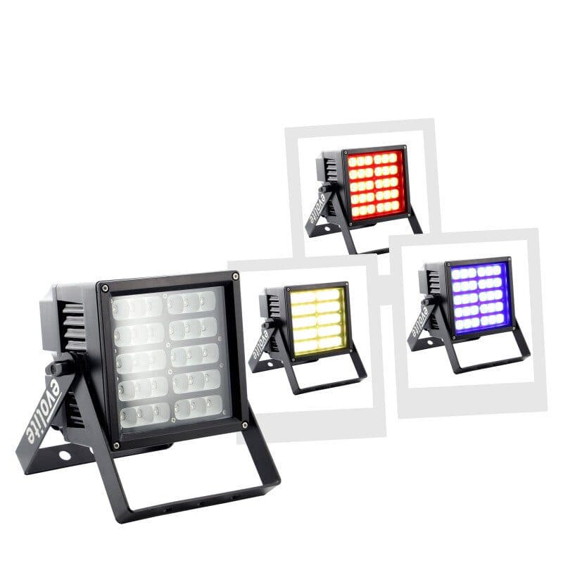 Proiettore architettonico LED RGB 30x5W IP65 - Evolite MSC-EVOARCHITECH150