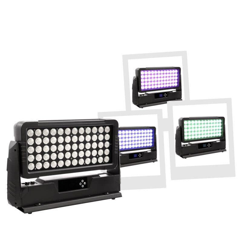 Proiettore architettonico LED RGB 60x10W IP65 - Evolite MSC-EVOARCHITECH600