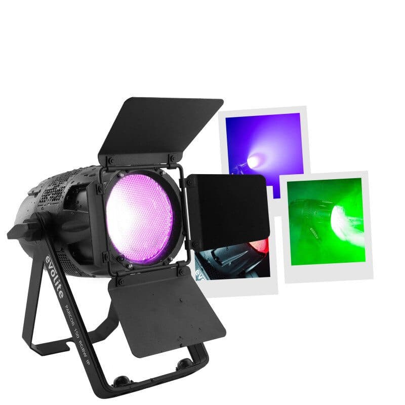 Proiettore architettonico LED RGBW COB 150W IP65 DMX - EVOLITE MSC-EVOPARCOB150RGBWIP