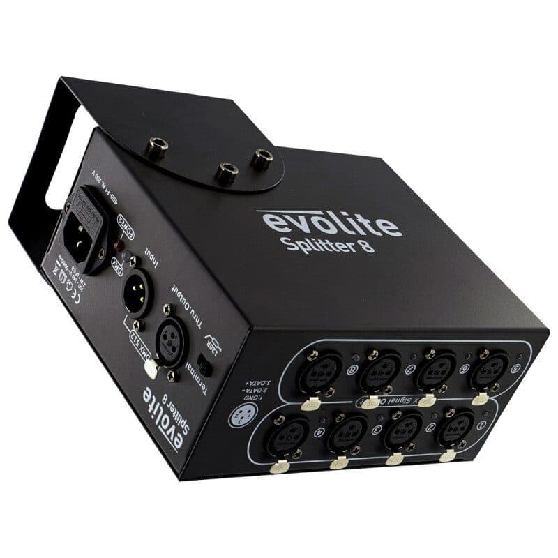Splitter booster DMX 8 uscite isolate - EVOLITE MSC-EVOSPLITTER8