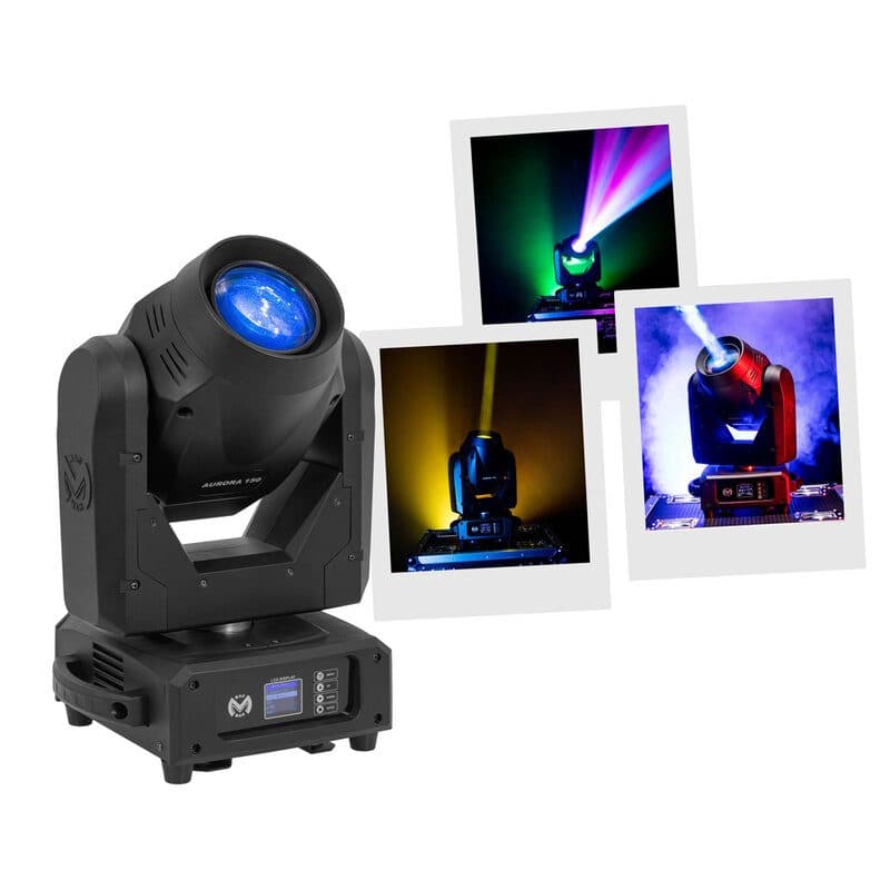 Testa mobile LED 150W Beam Spot Wash DMX - MAC MAH MSC-MACAURORA150