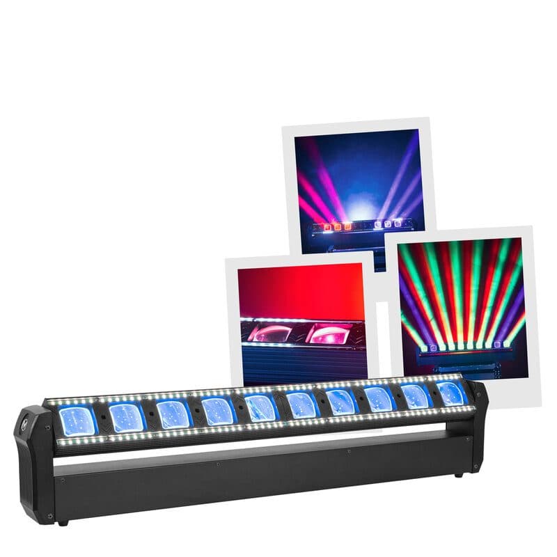 Barra LED motorizzata Kolor Move 10x30W RGBW tilt 180° - MAC MAH MSC-MACKOLORMOVEBAR10X30