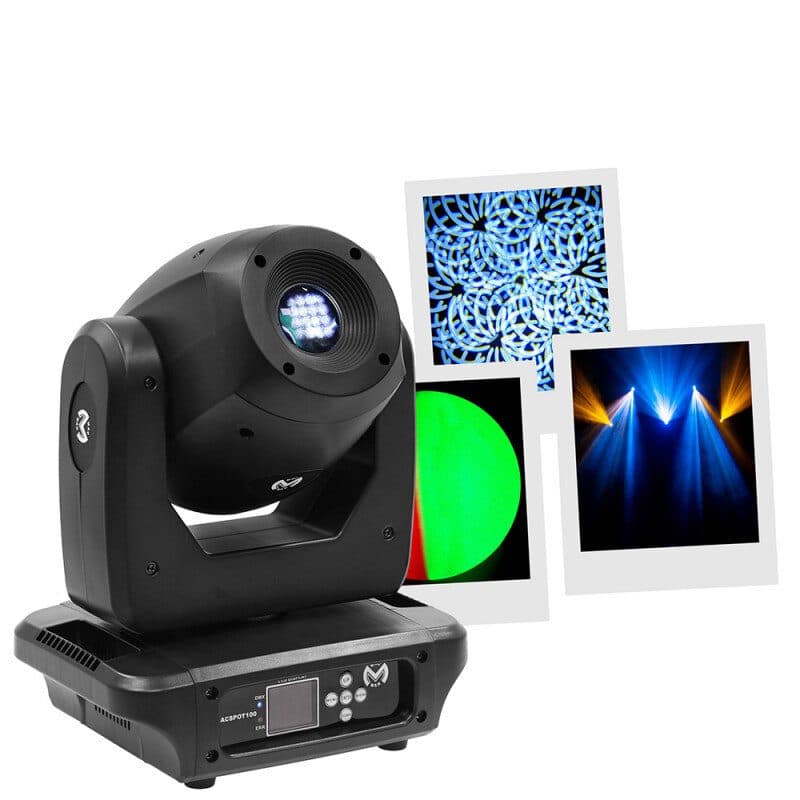 Testa mobile spot LED 100W fascio 15° - MAC MAH MSC-MACMACSPOT100