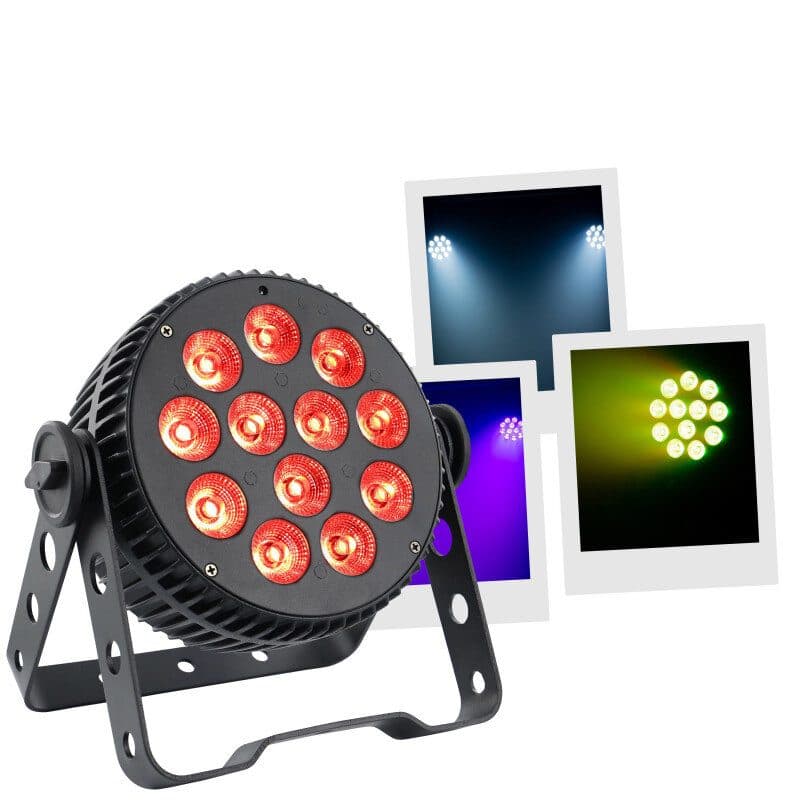 Proiettore PAR LED silenzioso 12x10W RGBW 4-in-1 45° - MAC MAH MSC-MACSILENTPAR12X10W4I