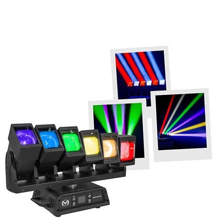 Testa mobile LED Wave 660 Pix 6x60W RGBW zoom 4-18° - MAC MAH MSC-MACWAVE660PIX