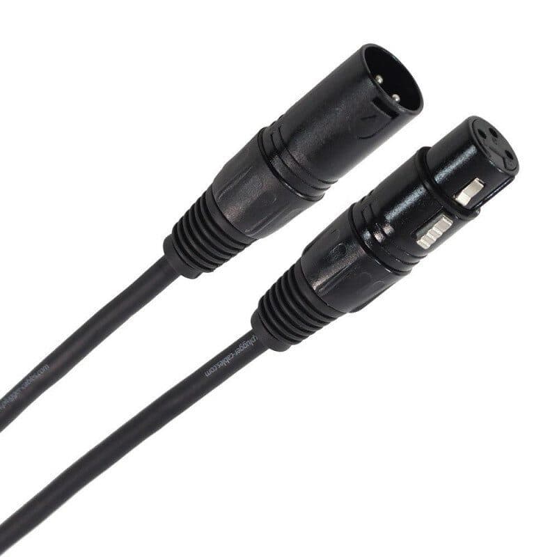 Cavo DMX XLR femmina/maschio 10 m connettori metallo - PLUGGER MSC-PLUCABDXF3XM310M0EAS