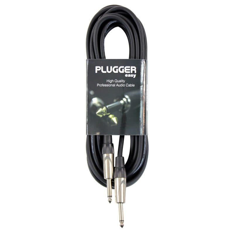 Cavo jack mono maschio-maschio 6 m - PLUGGER MSC-PLUCABSJMMJMM6M00EAS