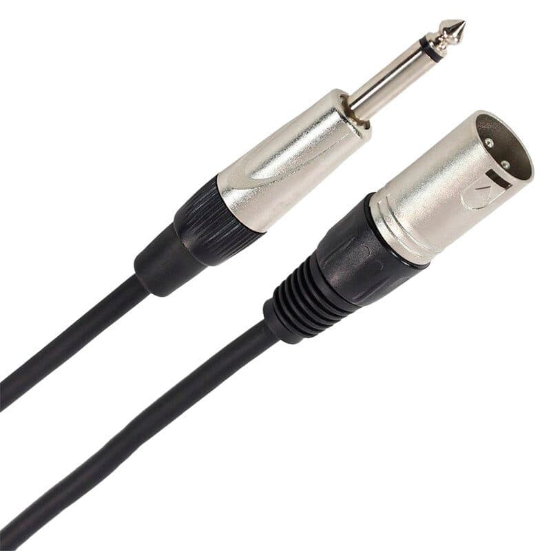 Cavo XLR maschio - jack mono maschio 1,5m Easy - Plugger MSC-PLUCABSXM3JMM1M50EAS