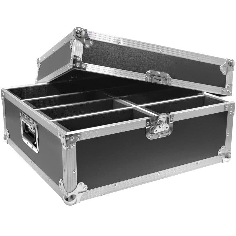 Flight case per 6 proiettori PAR SlimPAR/FlatPAR - PLUGGER CASE MSC-PLUFLIPAR6