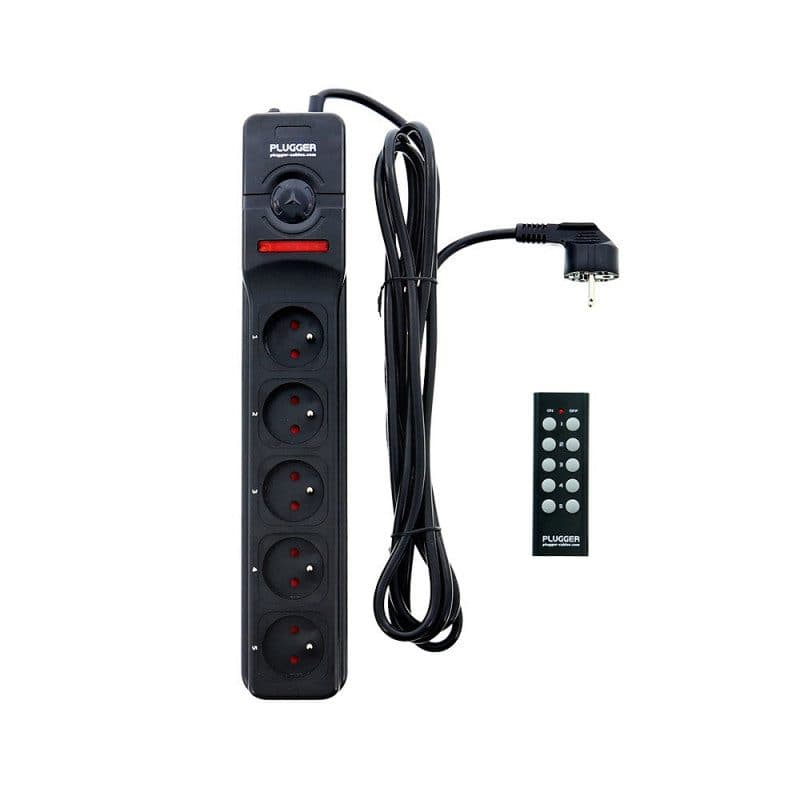 Presa multipla alimentazione con telecomando HF - PLUGGER MPE-5 HF