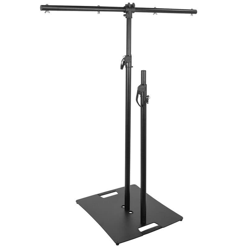 Stand combo audio/luci ST240 tubo 35mm barra 120cm - PLUGGER MSC-PLUST240COMBO
