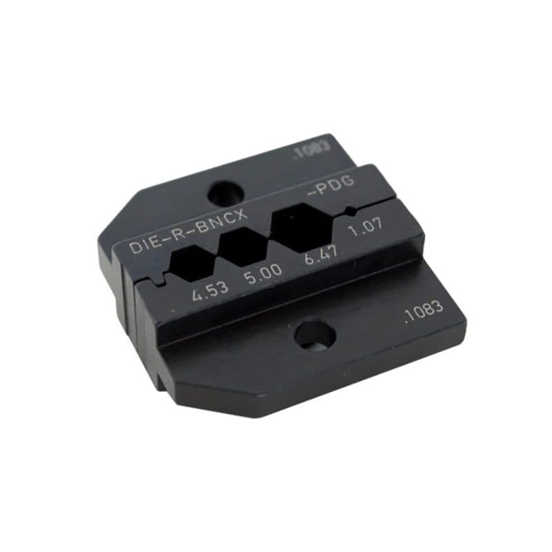 Blocchetto crimpatura BNC pin 1,07 mm schermo 6,47/5/4,53 mm - NEUTRIK NEU-DIE-R-BNCX-PDG