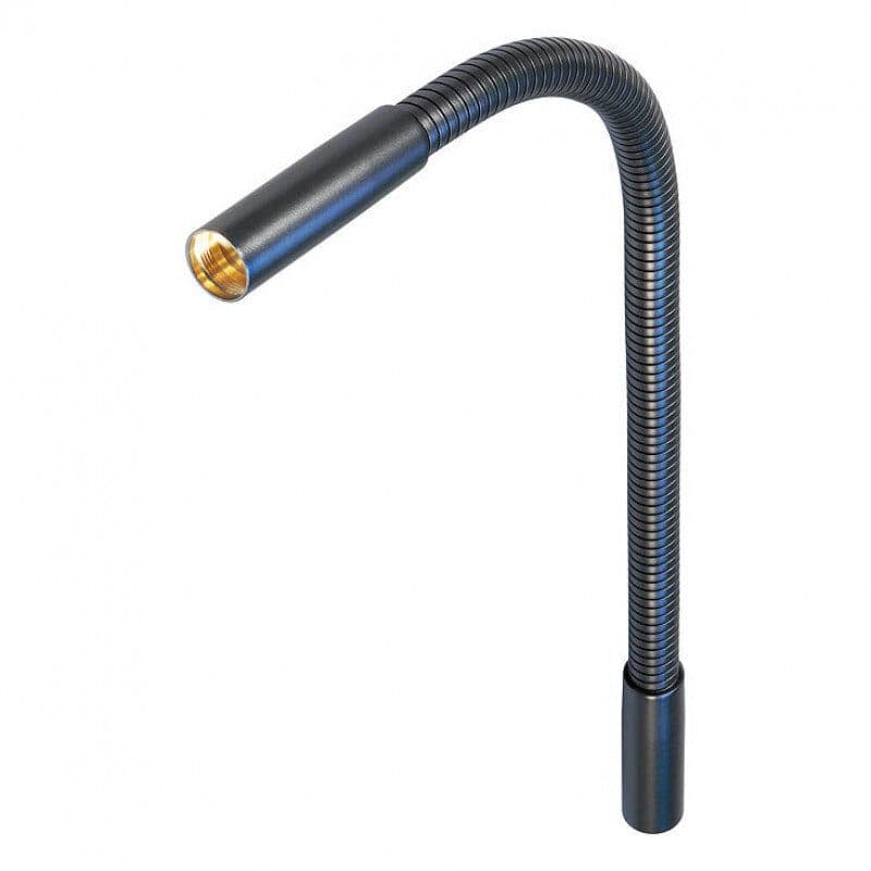 Collo d'oca flessibile 500mm ø15mm M17x1 acciaio inox nero - Neutrik NEU-GN50