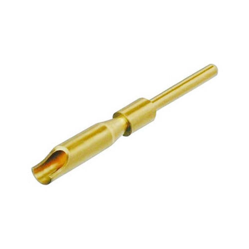 Male solder contact, gold plated - NEUTRIK NEU-MPS