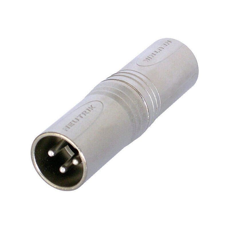 Adattatore XLR 3 pin maschio / XLR 5 pin maschio DMX - NEUTRIK NEU-NA3M5M