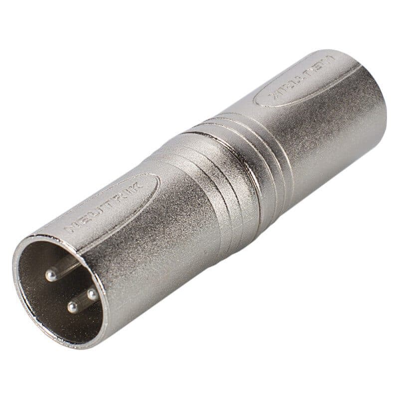Adattatore XLR 3 poli maschio - Neutrik NEU-NA3MM
