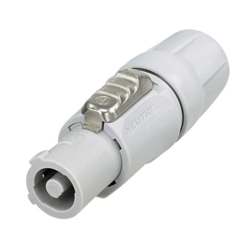Connettore powerCON volante 20A Power Out grigio, terminali a vite - NEUTRIK NEU-NAC3FCB