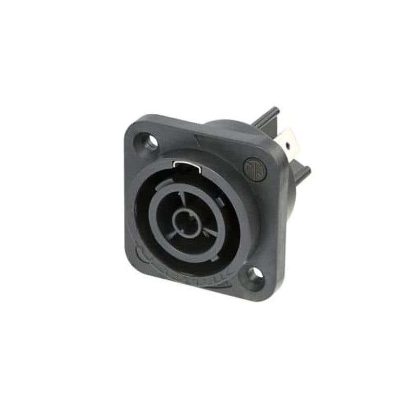 Connettore da pannello powerCON TRUE1 TOP femmina terminali faston - NEUTRIK NEU-NAC3FPX-TOP
