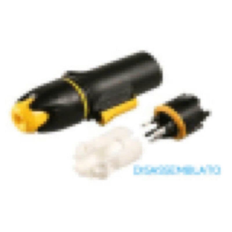 Connettore alimentazione powerCON TRUE1 16A disassemblato - NEUTRIK NEU-NAC3MX-W-D