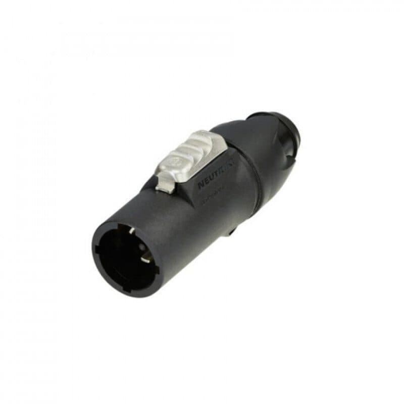 Connettore cavo powerCON TRUE1 TOP maschio 16A a bloccaggio morsetti a vite - NEUTRIK NEU-NAC3MX-W-TOP