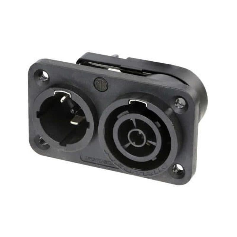 Connettore da pannello powerCON TRUE1 TOP femmina/maschio terminali faston - NEUTRIK NEU-NAC3PX-TOP