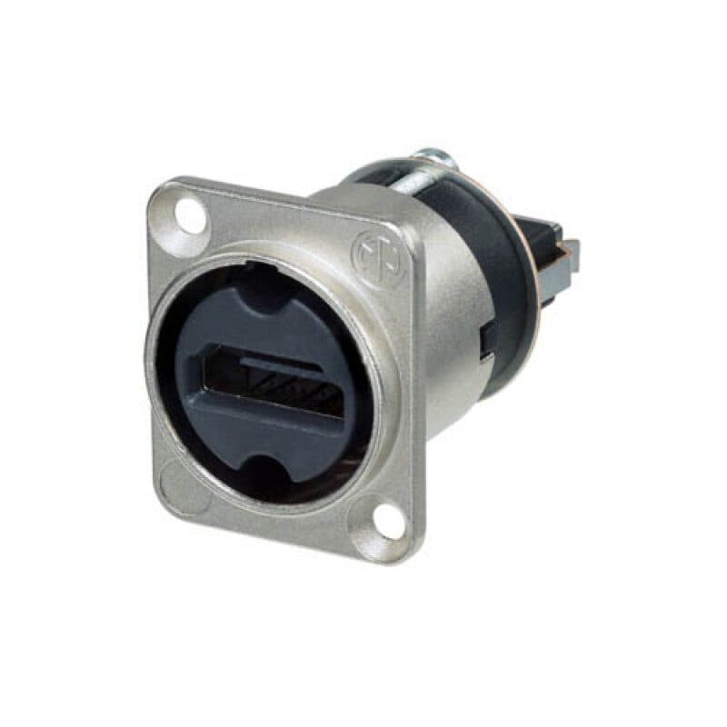 Connettore pannello HDMI passante 19 poli nickel - NEUTRIK NEU-NAHDMI-W