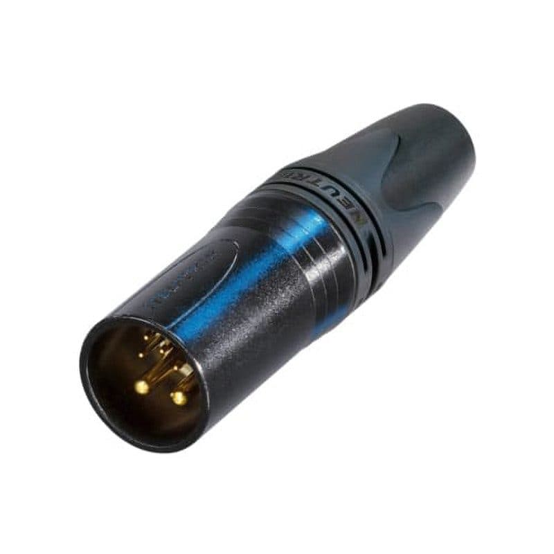 Connettore XLR maschio 8+2 poli Cat5e - Neutrik NEU-NC10MXX-14-B