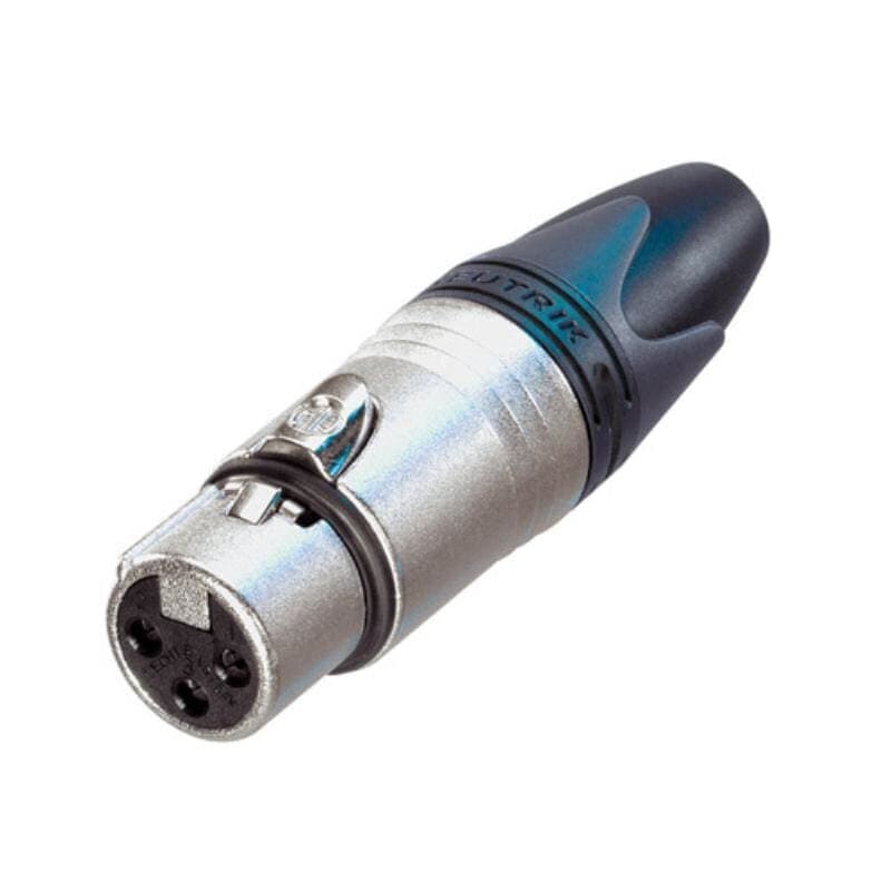 Connettore XLR volante femmina 3 poli Serie XX crimp - Neutrik NEU-NC3FXXHA
