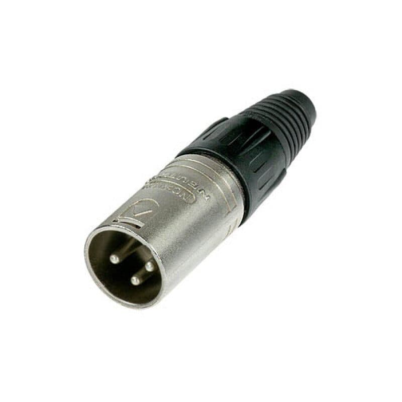 Connettore XLR maschio 3 poli volante Serie X - Neutrik NC3MX