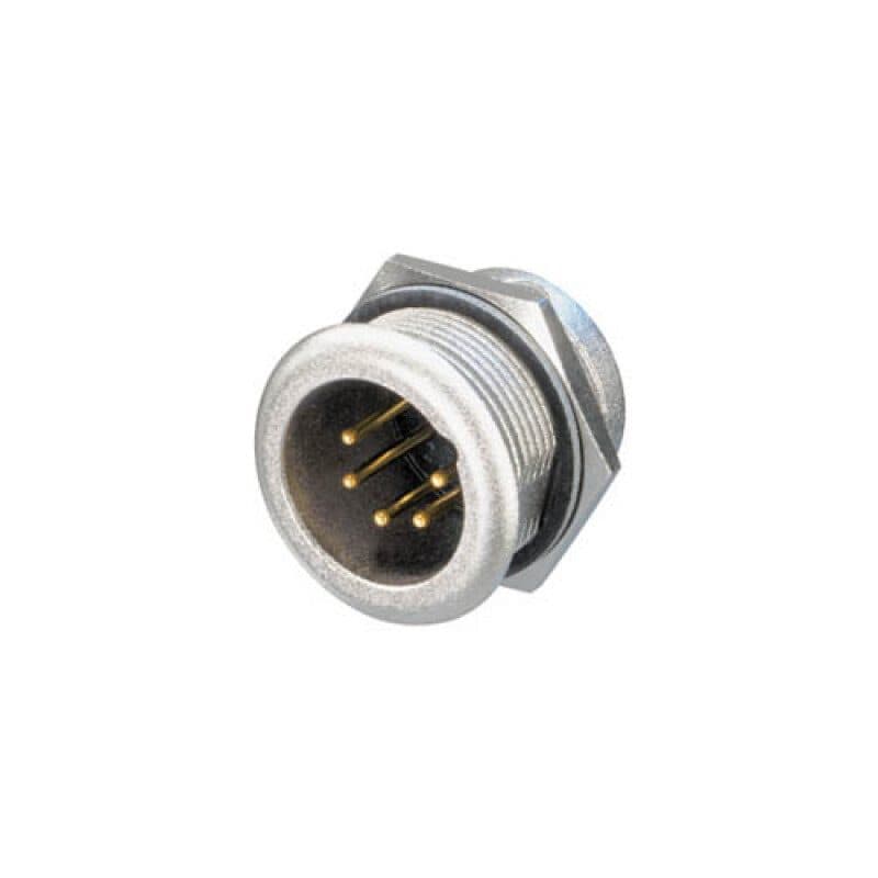 Connettore XLR maschio 5 poli da pannello Heavy Duty IP65/67 - NEUTRIK NC5MPR-HD