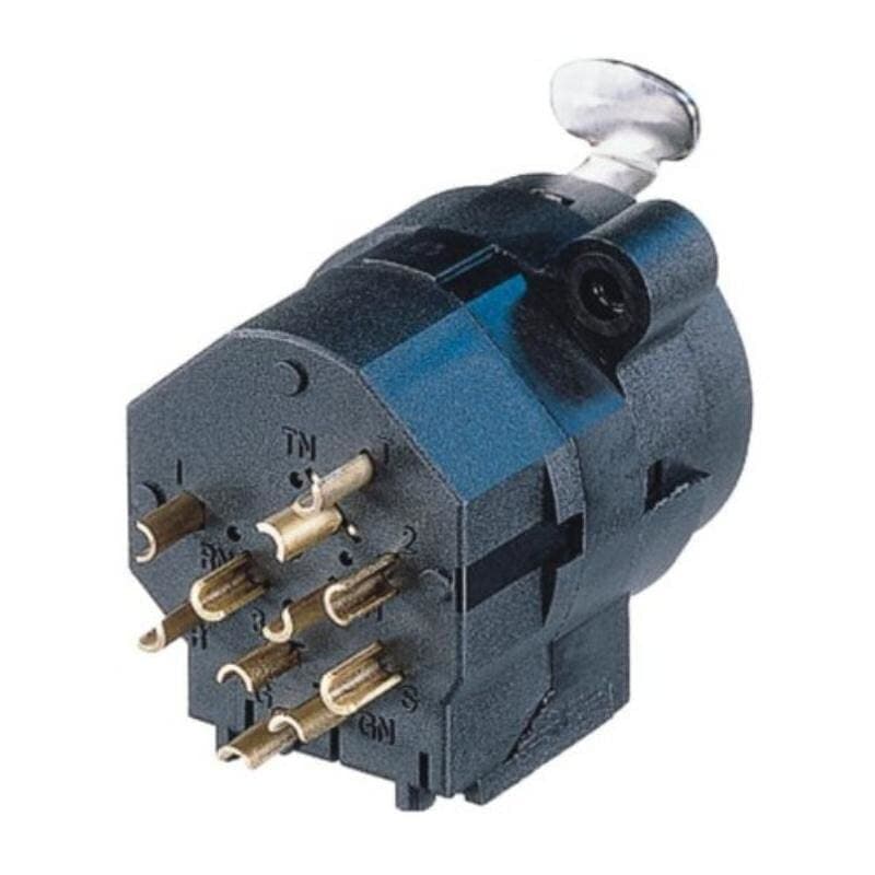 Connettore combo da pannello XLR 3 poli femmina + Jack mono 1/4", coppe saldatura - NEUTRIK NEU-NCJ5FI-S