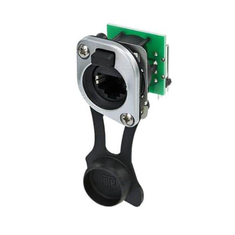 Connettore RJ45 orizzontale Cat5e PCB IP65 serie D TOP - Neutrik NE8FDH-C5E-TOP